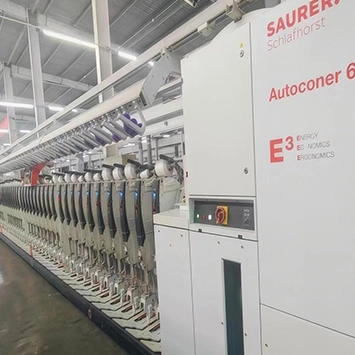 Bükülmüş dikiş ipliği beyaz polyester iplik